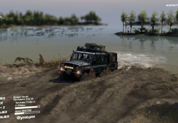UAZ-3153 version 10.09.2019 for SpinTires (v03.03.16 / 1.3.6)