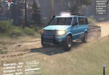 UAZ-3165 Simba version 1.0 for SpinTires (v03.03.16)