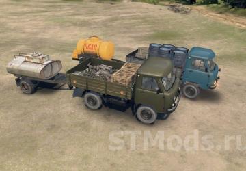 UAZ-452 Flatbed version 13.12.19 for SpinTires (v03.03.16)
