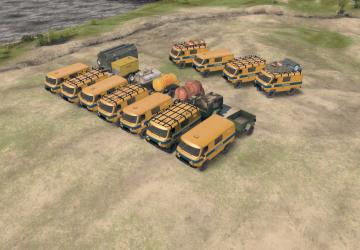 UAZ-452 USSR Militia version 10.01.2020 for SpinTires (v03.03.16)