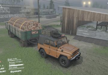 UAZ-469 Pack version 1 for SpinTires (v03.03.16)