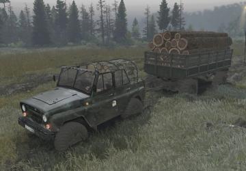 UAZ-469 Pack version 1 for SpinTires (v03.03.16)