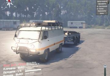 UAZ Pack version 0.9 for SpinTires (v03.03.16)