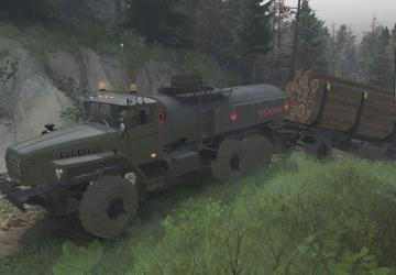 Ural4320-10 version 1 for SpinTires (v03.03.16  и выше)