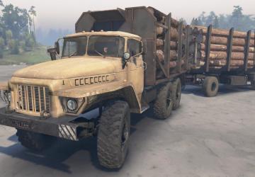 Ural-375D version 1.2 for SpinTires (v03.03.16 и выше)