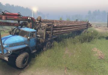 Ural-375D version 1.2 for SpinTires (v03.03.16 и выше)
