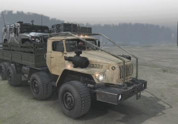 Ural 432010 8x8 version 1 for SpinTires (v03.03.16 и выше)
