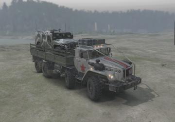 Ural 432010 8x8 version 1 for SpinTires (v03.03.16 и выше)