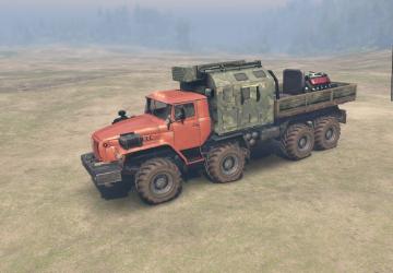 Ural 432010 8x8 version 1 for SpinTires (v03.03.16 и выше)