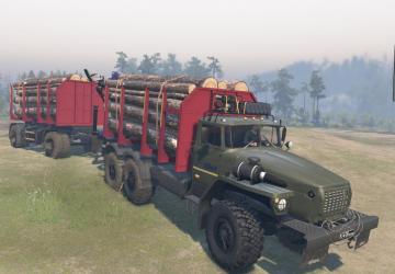 UrAL 4320-40 Sortimentovoz version 1 for SpinTires (v03.03.16 и выше)