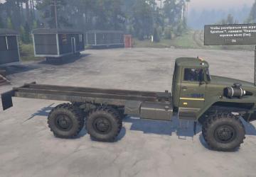UrAL 4320-40 Sortimentovoz version 1 for SpinTires (v03.03.16 и выше)