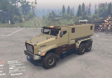Ural-63095 Typhoon version 1 for SpinTires (v03.03.16 и выше)