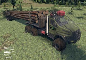 Ural Next Forester version 1.0 for SpinTires (v03.03.16 - v1.5.1)