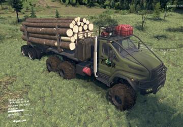 Ural Next Forester version 1.0 for SpinTires (v03.03.16 - v1.5.1)