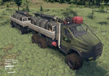 Ural Next Forester version 1.0 for SpinTires (v03.03.16 - v1.5.1)
