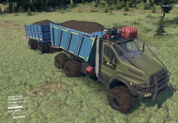 Ural Next Forester version 1.0 for SpinTires (v03.03.16 - v1.5.1)