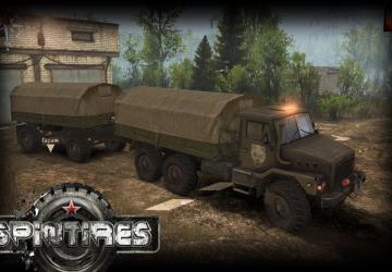 URAL-SUSHA (pack) version 1.0 for SpinTires (v03.03.16)