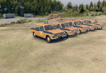 VAZ-2101 USSR Police/Traffic Police version 02.12.19 for SpinTires (v03.03.16)