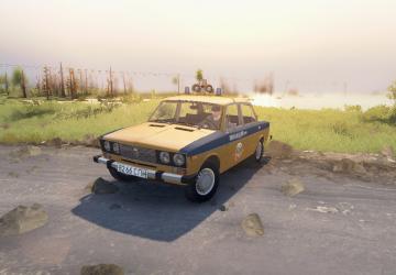 VAZ-2106 USSR Police version 02.12.19 for SpinTires (v03.03.16)