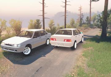 VAZ-2115 White version 1.0 for SpinTires (v03.03.16)