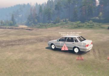 VAZ-2115 White version 1.0 for SpinTires (v03.03.16)