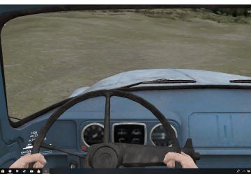 Cockpit View for Default Vehicles version 1.0 for SpinTires (v1.3.3.)