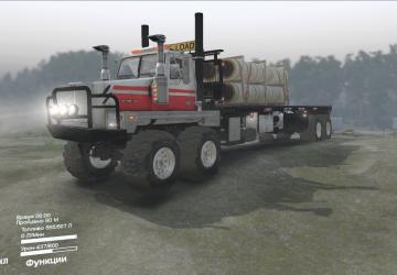 Western Star 6900xd Twin Steer version 2 for SpinTires (v03.03.16)