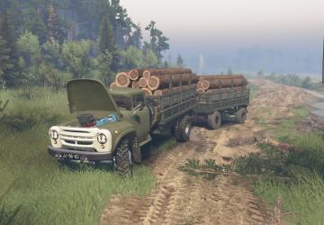 Zil 130P 4x4 version 1 for SpinTires (v03.03.16)