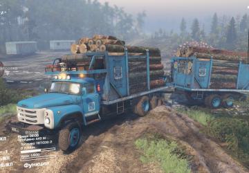 ZiL 133RS Popovich version 1 for SpinTires (v03.03.16)