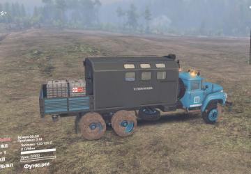 ZiL 133RS Popovich version 1 for SpinTires (v03.03.16)