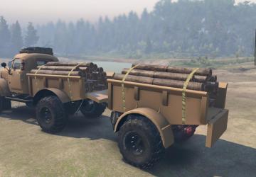 ZiL-157 Lumberjack version 1.2 for SpinTires (v03.03.16 и выше)