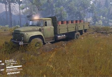 ZILOK 4x4 «AlexGuD» version 1.1 for SpinTires (v03.03.16)